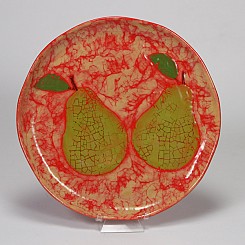 Crackled Pears Elements Plate