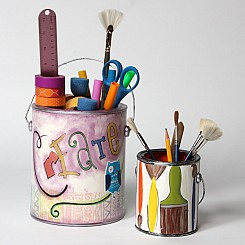 Can-It Paint Brush Holders